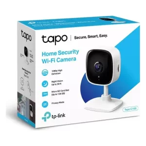 TP-LINK Tapo C100 v1 IP Κάμερα Παρακολούθησης Wi-Fi 1080p Full HD με Αμφίδρομη Επικοινωνία Tapo C100