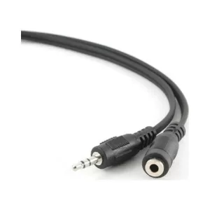 Cablexpert Καλώδιο 3.5mm male - 3.5mm female Μαύρο 2m (CCA-423-2M)