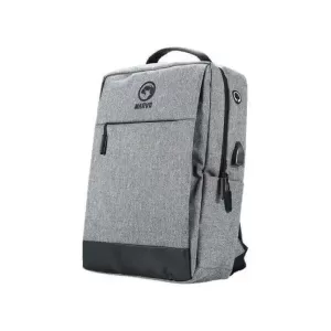 Marvo BA-03GY Αδιάβροχη Τσάντα Πλάτης για Laptop 15.6" σε Γκρι χρώμα