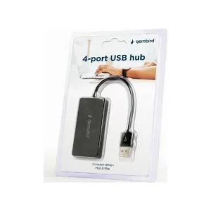 Gembird USB 2.0 Hub 4 Θυρών με σύνδεση USB-A
