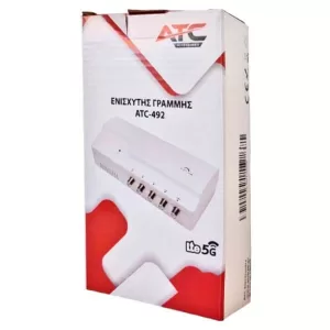 ATC Ενισχυτής Γραμμής 4 Εξόδων ATC-492 25dB 5G LTE700