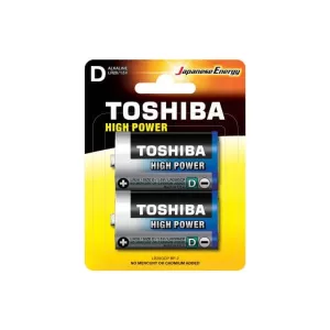 Toshiba High Power Αλκαλικές Μπαταρίες D 1.5V 2τμχ