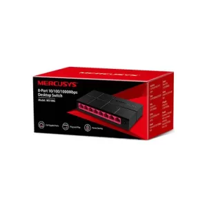 Mercusys MS108G V1 Unmanaged L2 Switch με 8 Θύρες Gigabit (1Gbps) Ethernet