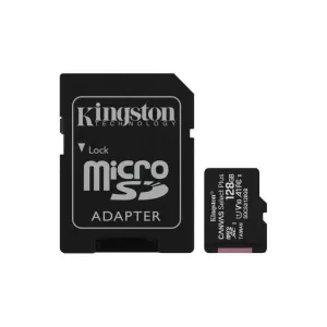 Κάρτα Μνήμης Kingston Canvas Select Plus+ MicroSDXC Class 10 με SD Αντάπτορα έως 100MB/s SDCS2/128GB