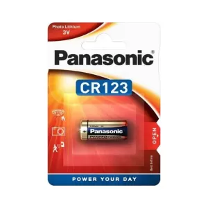 Panasonic Photo Power Μπαταρία Λιθίου CR123 3V 1τμχ