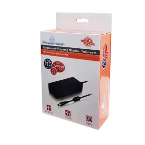 POWERTECH τροφοδοτικό laptop PT-119 για HP, 90W, 18.5V - 4.9A