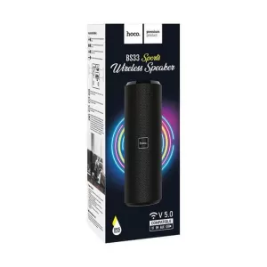 Hoco BS33 Voice Ηχείο Bluetooth 5W με Ραδιόφωνο και Διάρκεια Μπαταρίας έως 5 ώρες Μαύρο