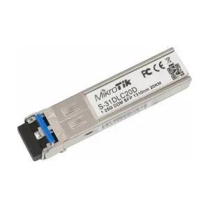 Optic SFP-S-31DLC20D Singlemode 1.25G SFP Tranceiver