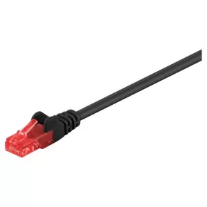 GOOBAY καλώδιο δικτύου 95667, CAT 6 U/UTP, CCA, 25m, μαύρο
