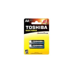 Toshiba High Power Αλκαλικές Μπαταρίες AA 1.5V 2τμχ