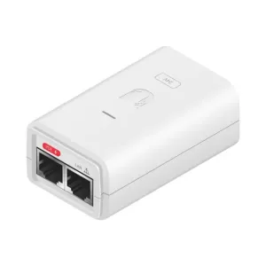 Ubiquiti PoE 24V 7W Gigabit Power Adapter (POE-24-7W-G-WH)