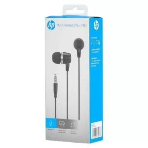 HP DHE-7000 In-ear Handsfree με Βύσμα 3.5mm Μαύρο