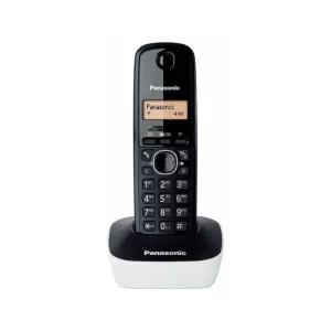 Ασύρματο Ψηφιακό Τηλέφωνο Panasonic KX-TG1611GRW Μαύρο-Λευκό