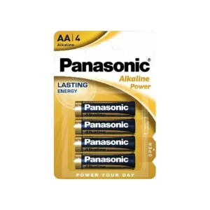 Panasonic Alkaline Power Μπαταρίες AA 1.5V 4τμχ