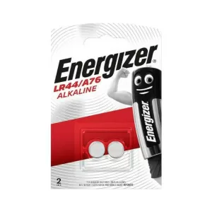 Energizer A76 Αλκαλικές Μπαταρίες Ρολογιών LR44 1.5V 2τμχ