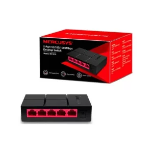 Mercusys MS105G Unmanaged L2 Switch με 5 Θύρες Gigabit (1Gbps) Ethernet