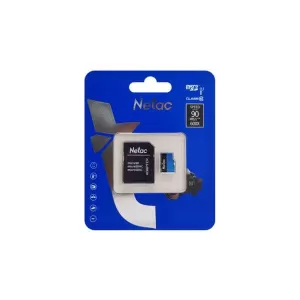 Netac P500 Standard microSDXC 64GB Class 10 U1 UHS-I με αντάπτορα