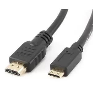 Cablexpert HDMI 1.4 Cable HDMI male - to mini HDMI male 1.8m Μαύρο