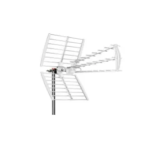 ATC 208 LTE UHF 18dB Εξωτερική Κεραία Τηλεόρασης (δεν απαιτεί τροφοδοσία) σε Λευκό Χρώμα Σύνδεση με Ομοαξονικό (Coaxial) Καλώδιο