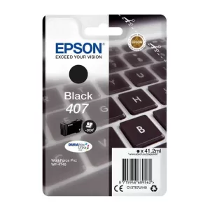 Epson 407 Μελάνι Εκτυπωτή InkJet Μαύρο (C13T07U140)