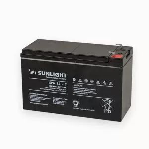 SunLight SP 12-7 Μπαταρία UPS με Χωρητικότητα 7Ah και Τάση 12V