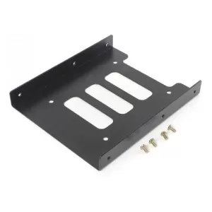 POWERTECH Tray Μετατροπής από 3.5'' σε 2.5'', μεταλλικό, μαύρο