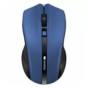CANYON MW-5, 2.4GHz wireless Optical Mouse with 4 buttons, DPI 800/1200/1600, Blue, 122*69*40mm