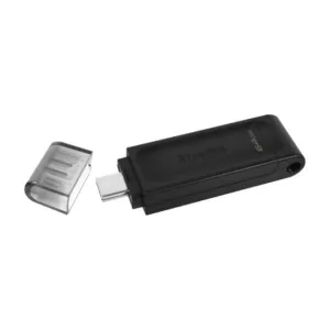 Kingston DataTraveler 70 64GB USB 3.2 Stick με σύνδεση USB-C Μαύρο