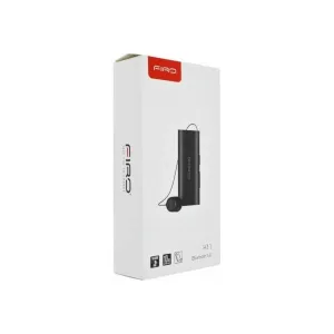 Firo H11 In-ear Bluetooth Handsfree Ακουστικό Πέτου Μαύρο