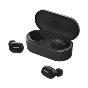 Canyon CND-TBTHS2B In-ear Bluetooth Handsfree Ακουστικά με Θήκη Φόρτισης Μαύρα